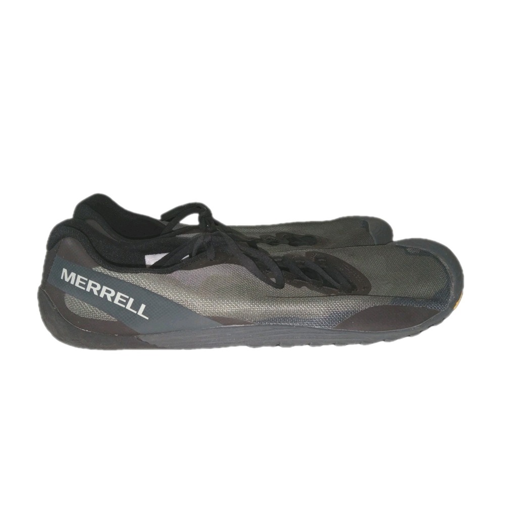 Merrell Men's Gray Vapor Glove 4 Barefoot Trail Running Shoes Size 14